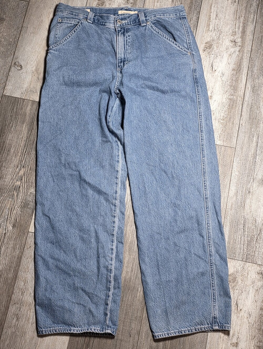 Levi's Women's Dad Utility Baggy Oversized Carpenter "Golly Gee" Jean Sz 29 - Picture 11 of 11